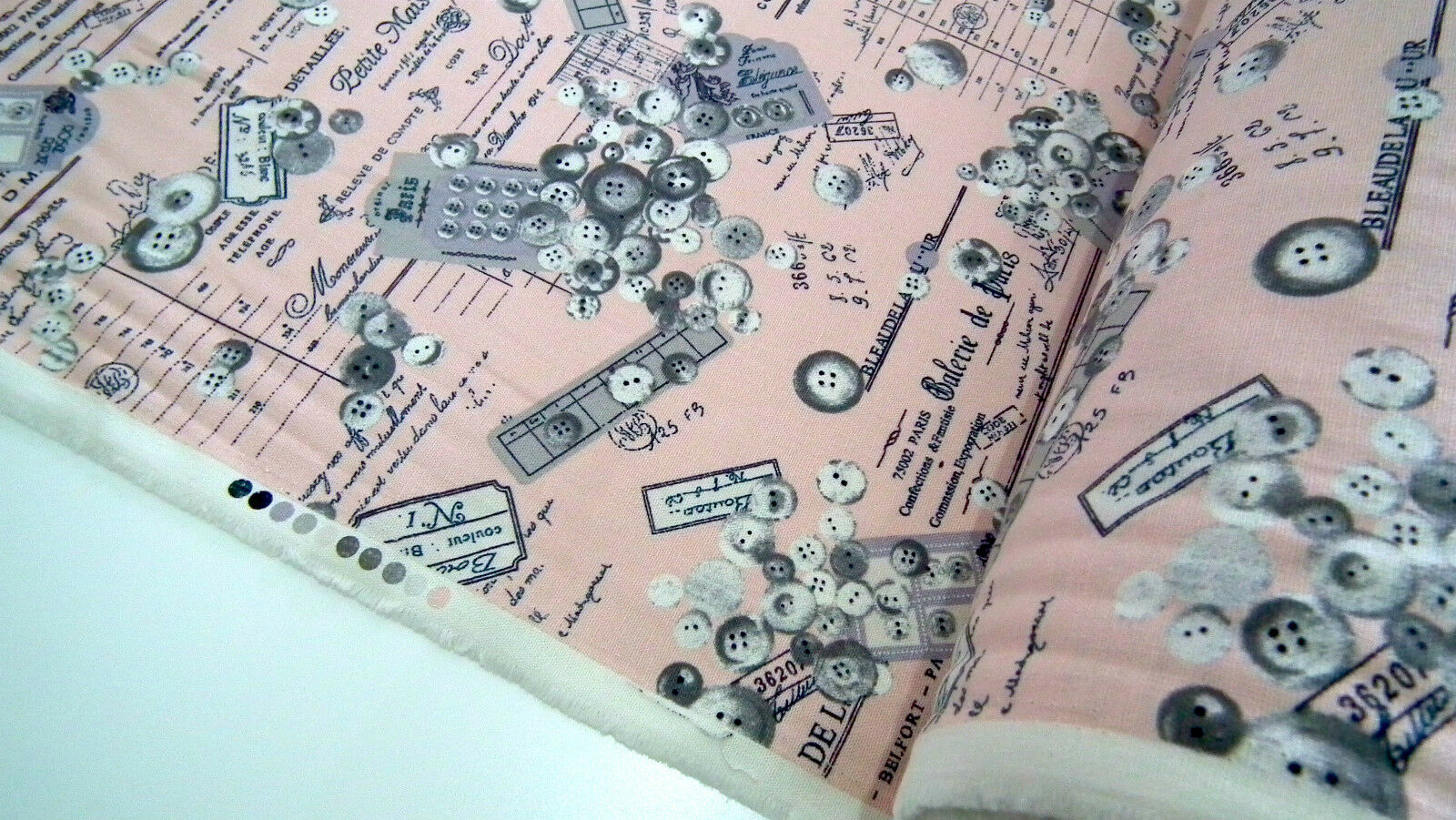 100% Cotton Canvas Craft Fabric French Theme Per Metre 44" M11 Mtex - Image 12