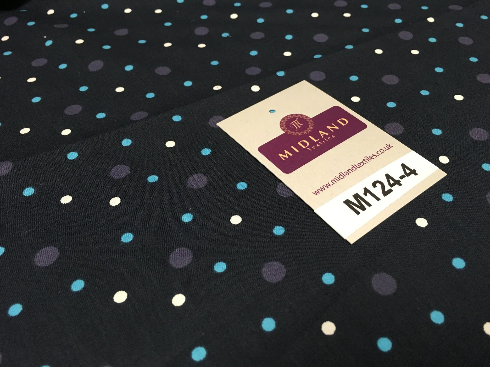 Multi Coloured Polka Dot 100% Cotton Poplin Fabric 58" M124 - Image 25