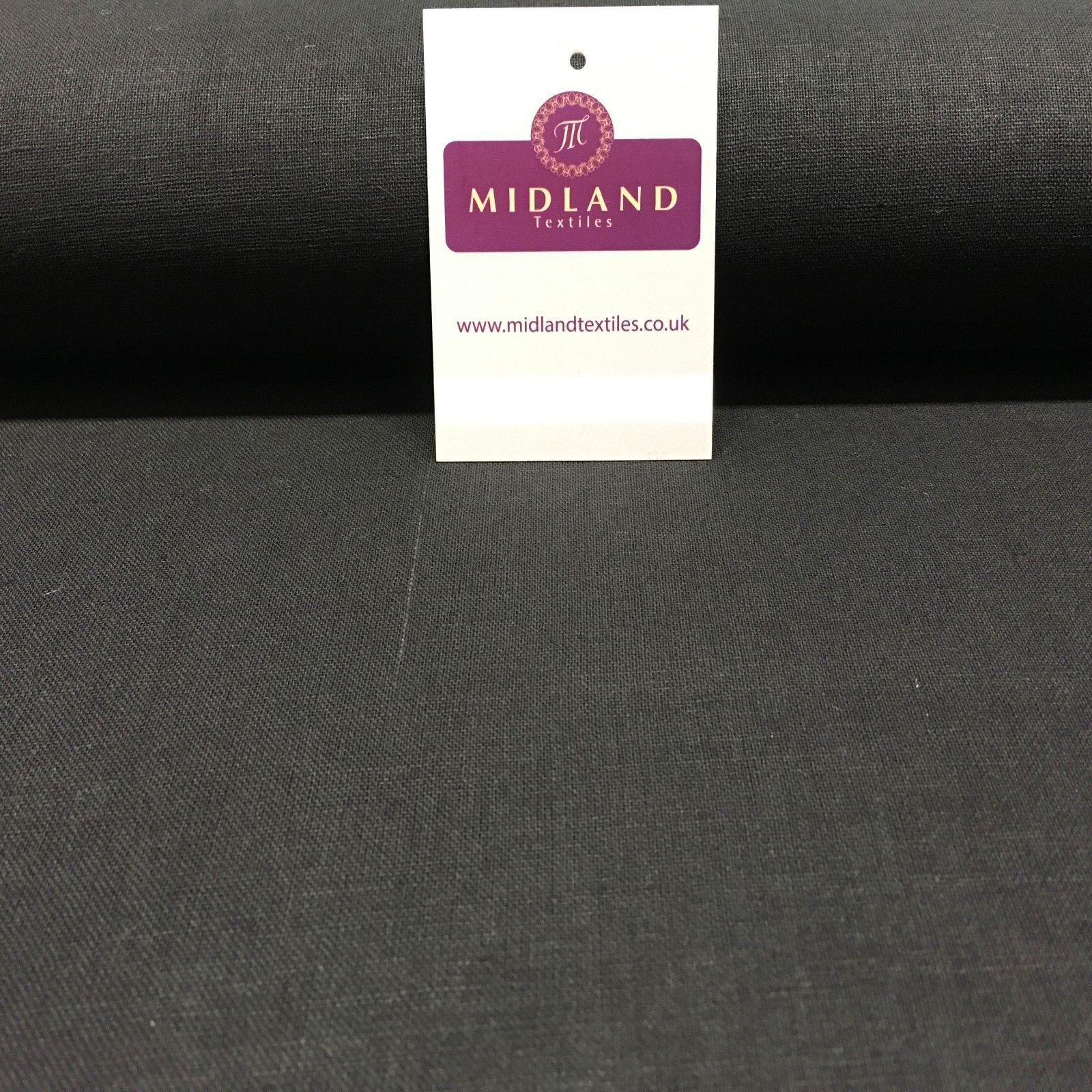 100% Plain Indian Linen Dress Fabric 52" Wide MK899 Mtex - Image 11