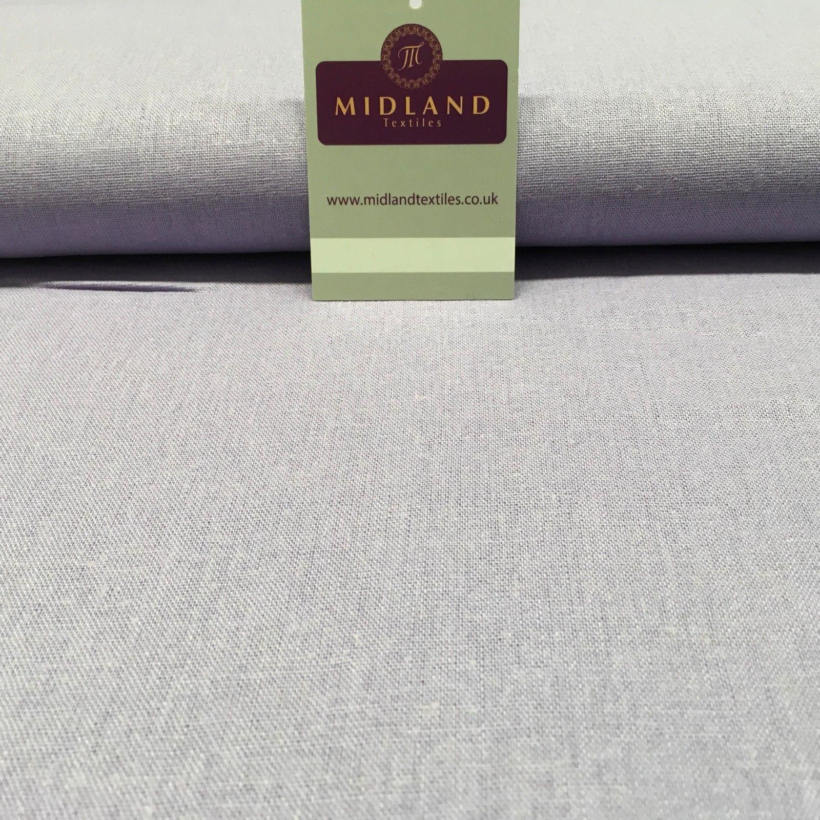 100% Plain Indian Linen Dress Fabric 52" Wide MK899 Mtex - Image 17