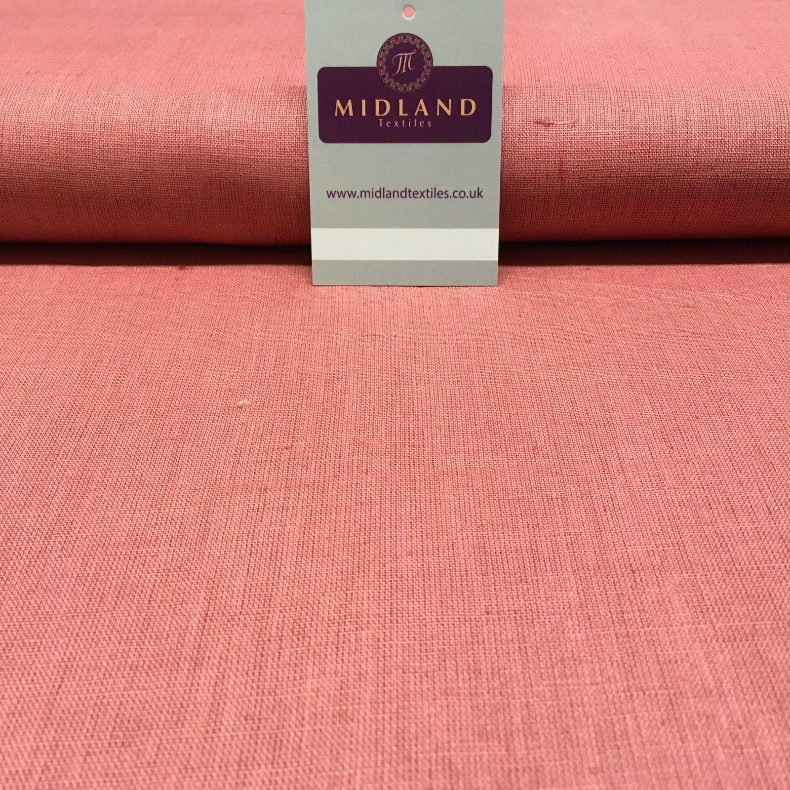 100% Plain Indian Linen Dress Fabric 52" Wide MK899 Mtex - Image 7