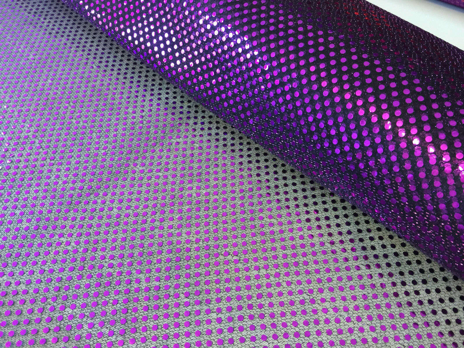 3mm Sequin Fabric Shiny Sparkly Material fancy dress costume M64 Mtex - Image 8
