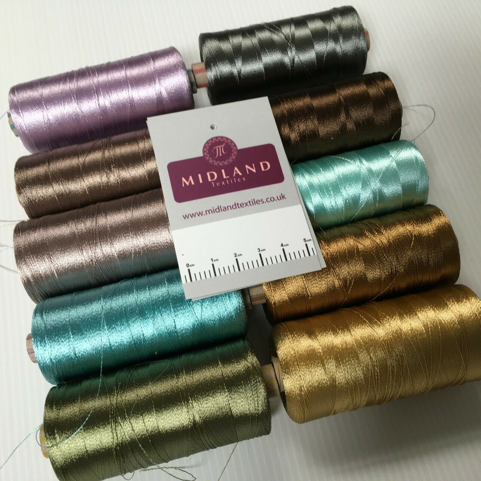 40WT Machine Embroidery rayon 2,700 meter spools shiffli thread craft M1441 Mtex - Image 5