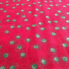 Christmas Print 100% Cotton Fabric Craft clothing Patchwork M303 Mtex - Image 4