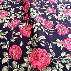 Floral Print 100% Cotton Fabric - Renaissance Patchwork Design M302 - Image 5