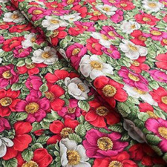 Floral Print 100% Cotton Fabric - Renaissance Patchwork Design M302 - Image 9