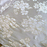 Floral Blossom Satin Brocade Dress Fabric 45" M42 - Image 3