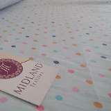 5mm Spot Polka Dots Multi Coloured Dress Craft 100% Cotton Poplin Fabric 45" M21 - Image 12