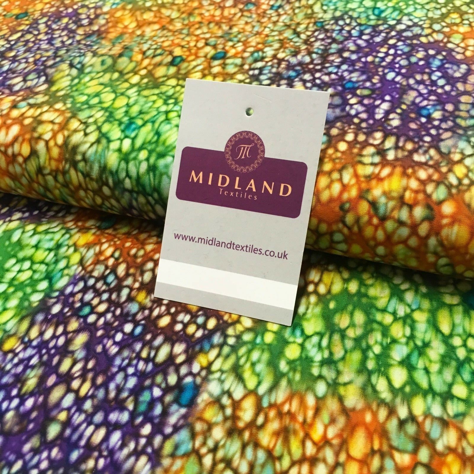 Bali Batik Leaf Dew Drops 100% Cotton Patchwork fabric 44" Wide MK907 - Image 15