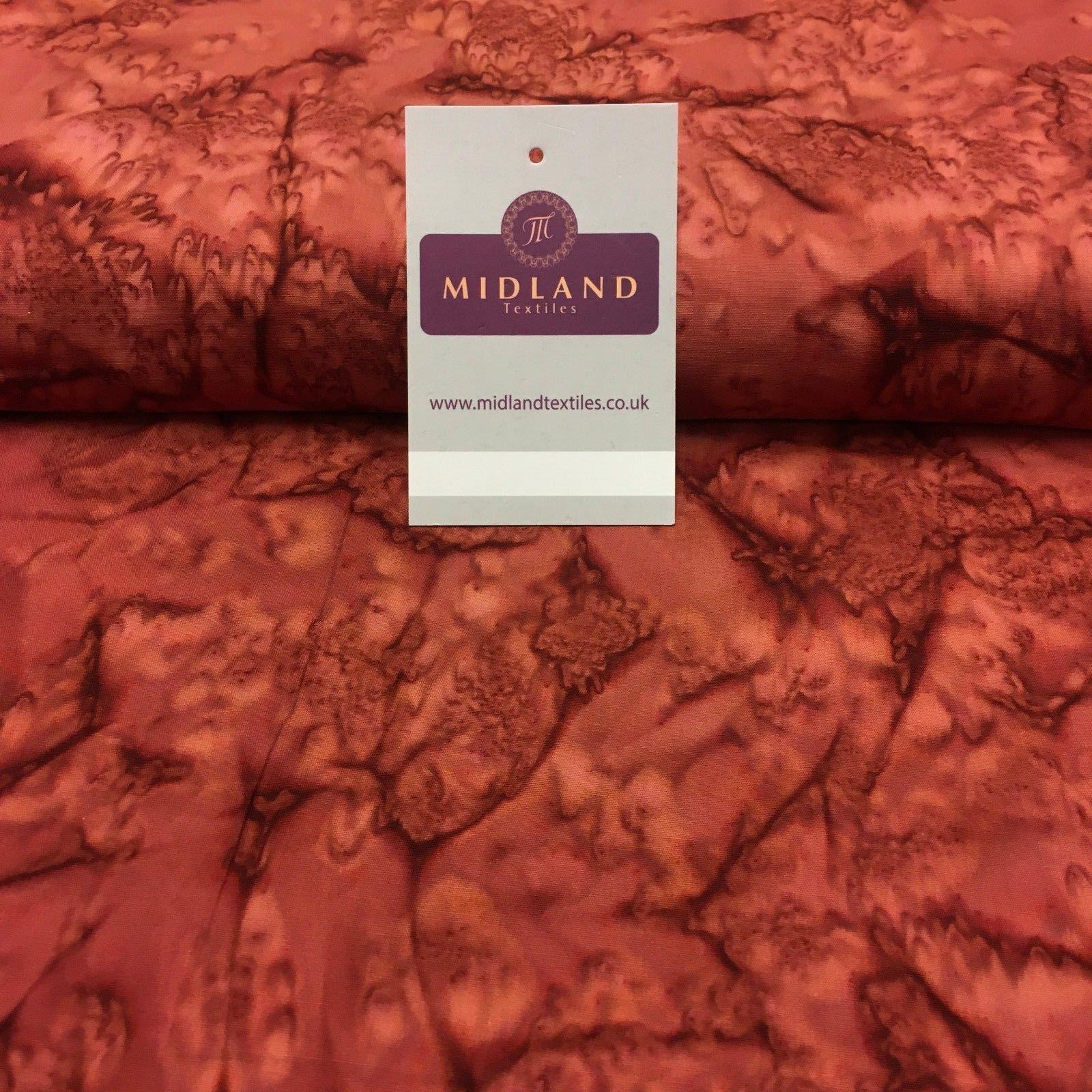 Bali Batik Spike 100% Cotton Patchwork fabric 44" Wide MK904 - Image 11