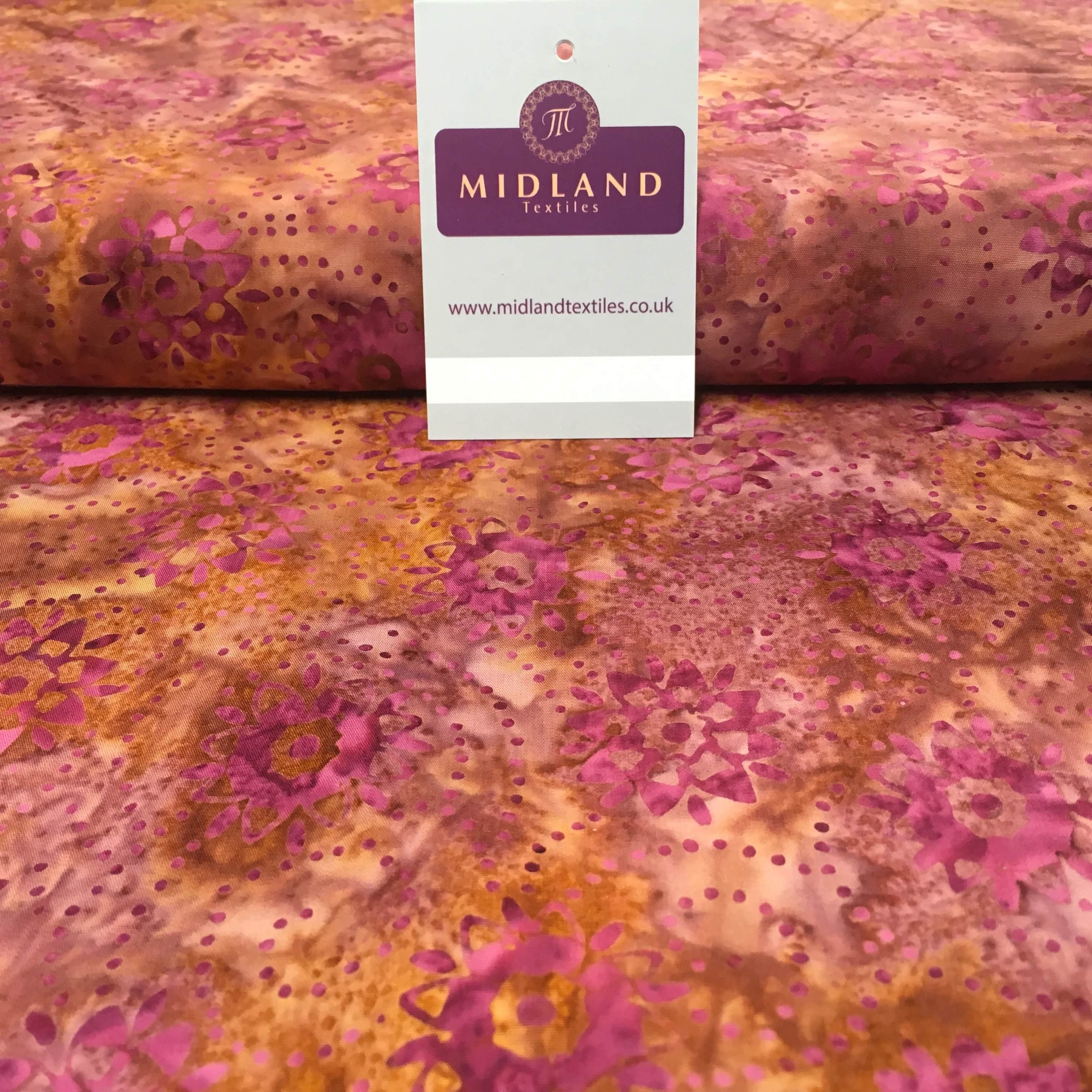 Clog Tie Dye Bali Batik 100% Cotton patchwork Fabric 44" Wide MK900 Mtex Teal A / Sample - Image 14