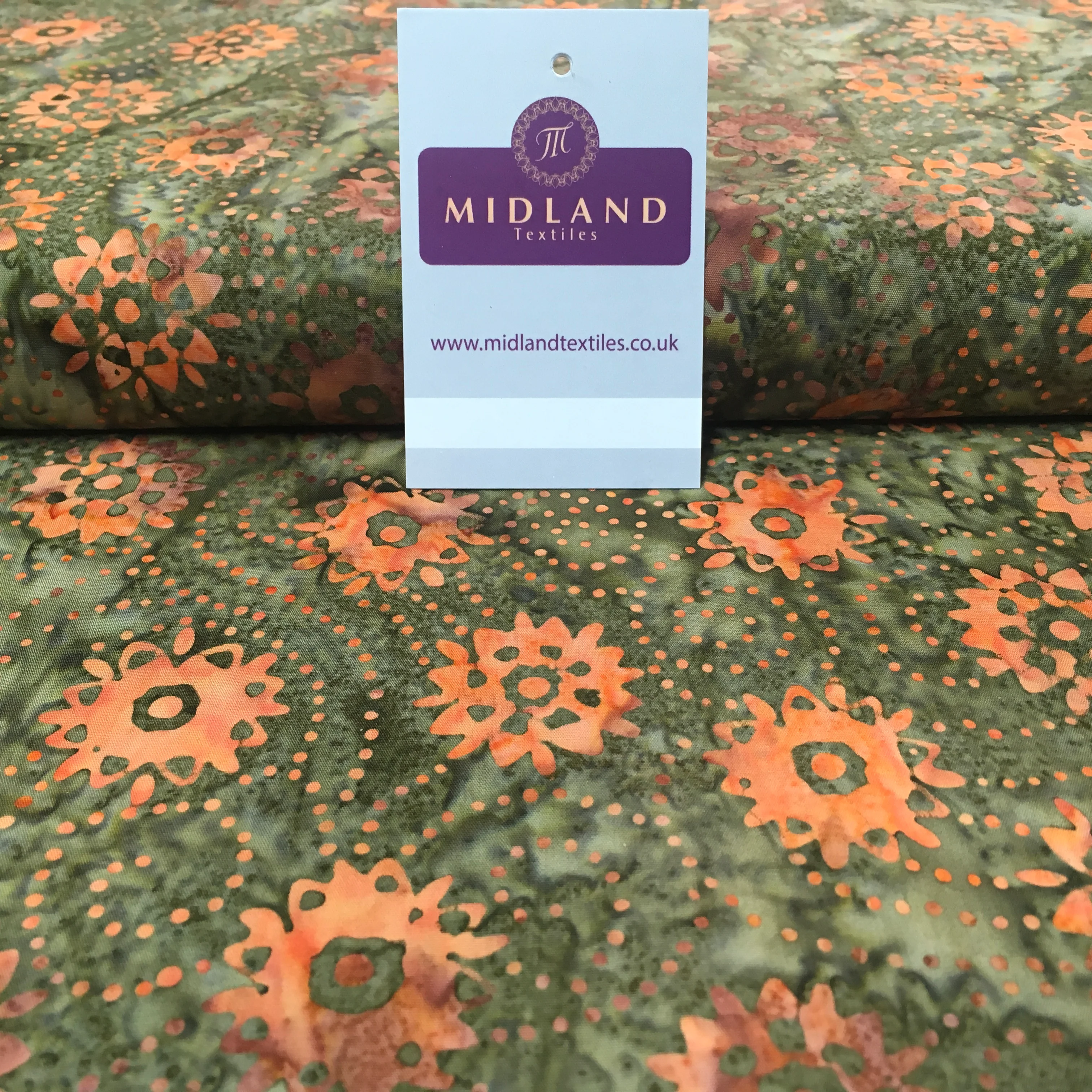 Clog Tie Dye Bali Batik 100% Cotton patchwork Fabric 44" Wide MK900 Mtex Teal A / Sample - Image 18