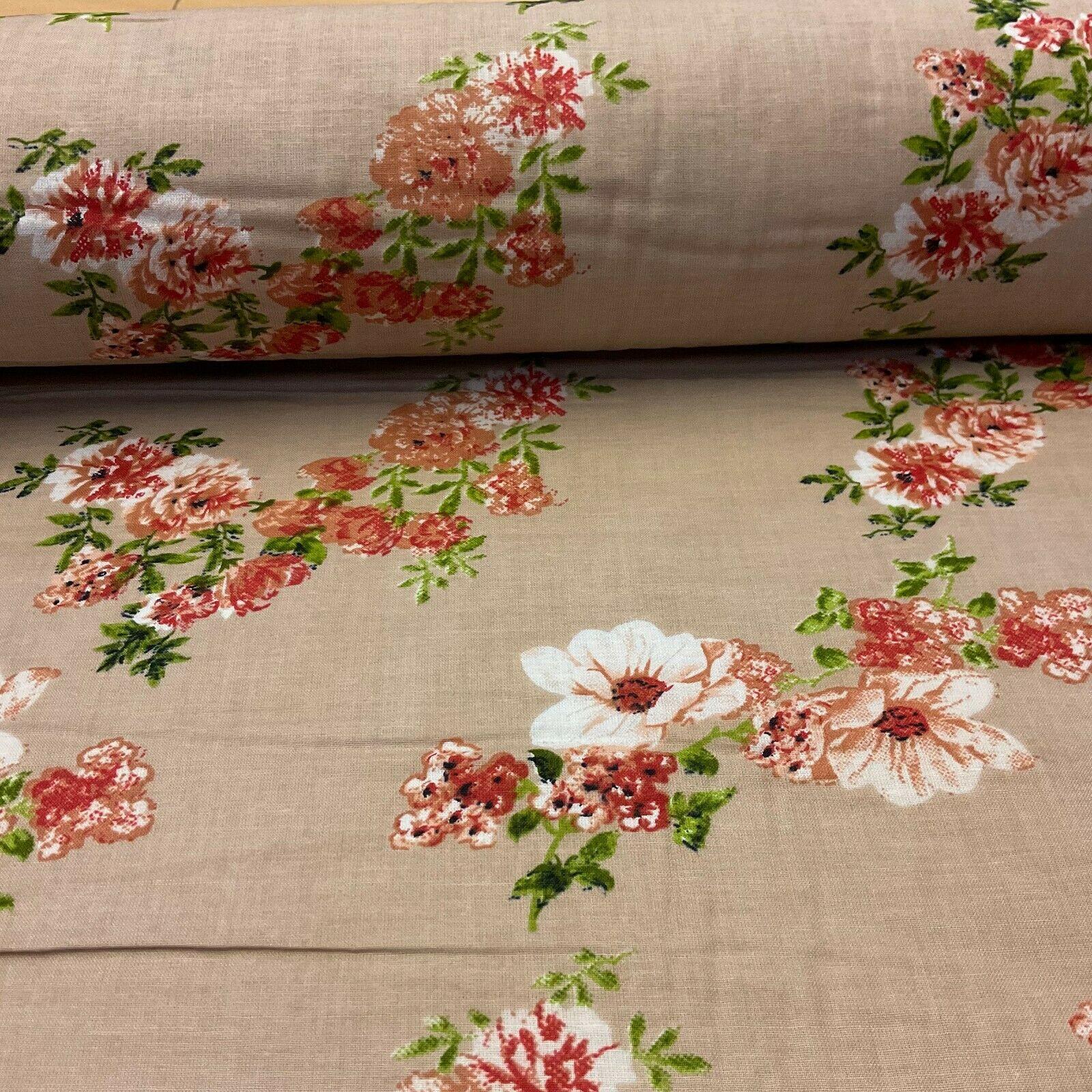 Cotton Lawn Voile Summer Floral Printed Dress fabric 111cm wide M1592 - Image 35