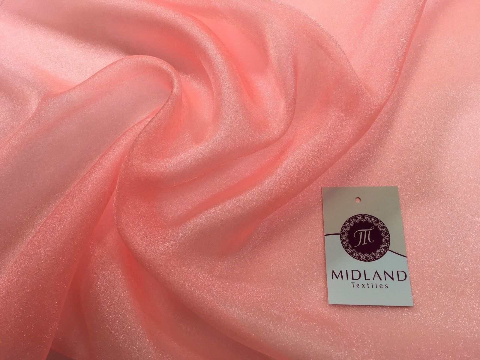 CRYSTAL ORGANZA WEDDING BRIDAL DANCE VEIL DRESS FABRIC MATERIAL 45" WIDE M111 - Image 159