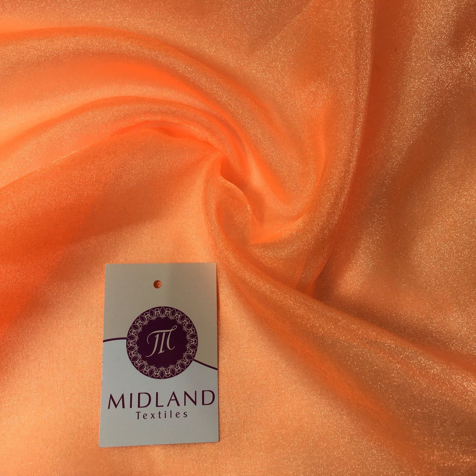 CRYSTAL ORGANZA WEDDING BRIDAL DANCE VEIL DRESS FABRIC MATERIAL 45" WIDE M111 - Image 160