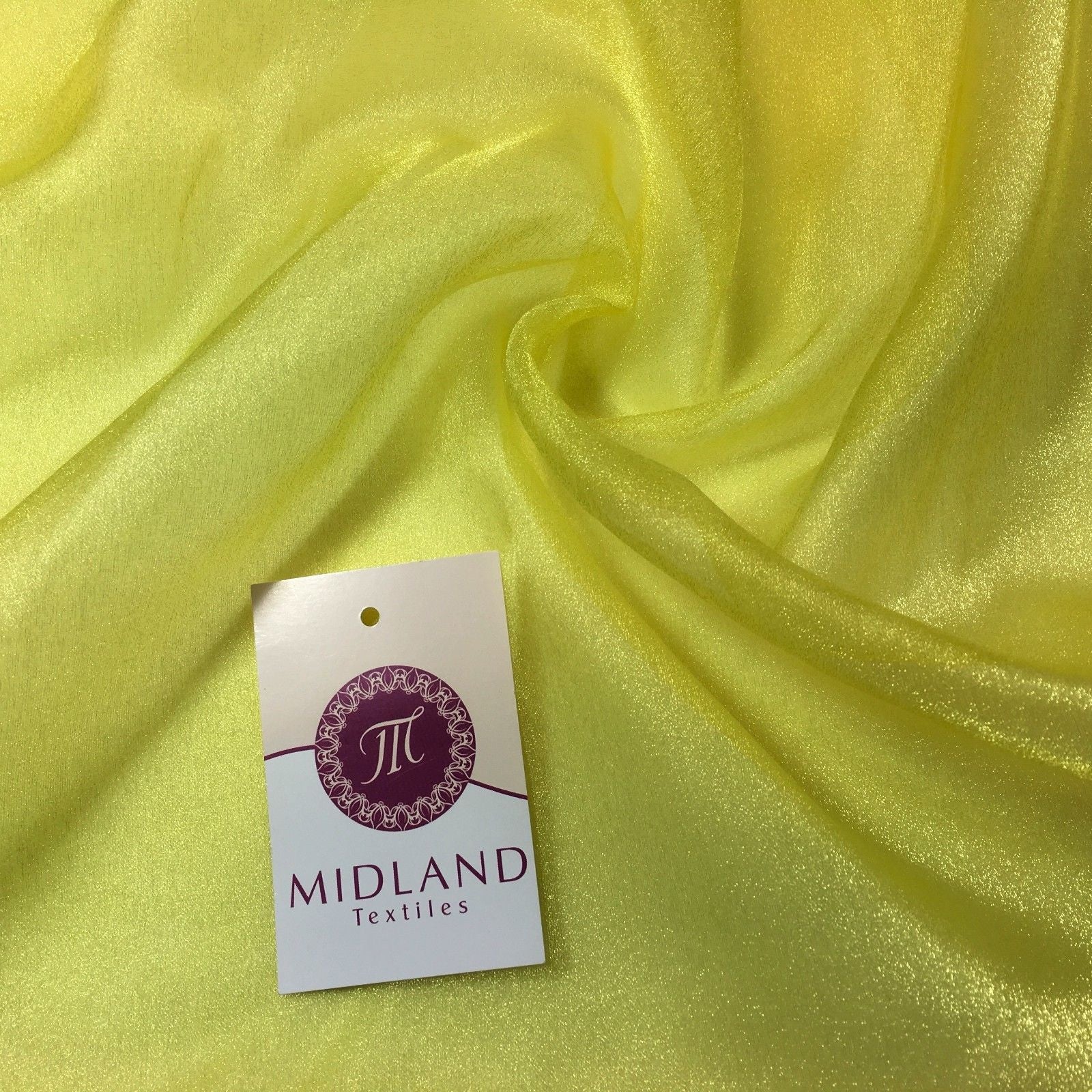 CRYSTAL ORGANZA WEDDING BRIDAL DANCE VEIL DRESS FABRIC MATERIAL 45" WIDE M111 - Image 194