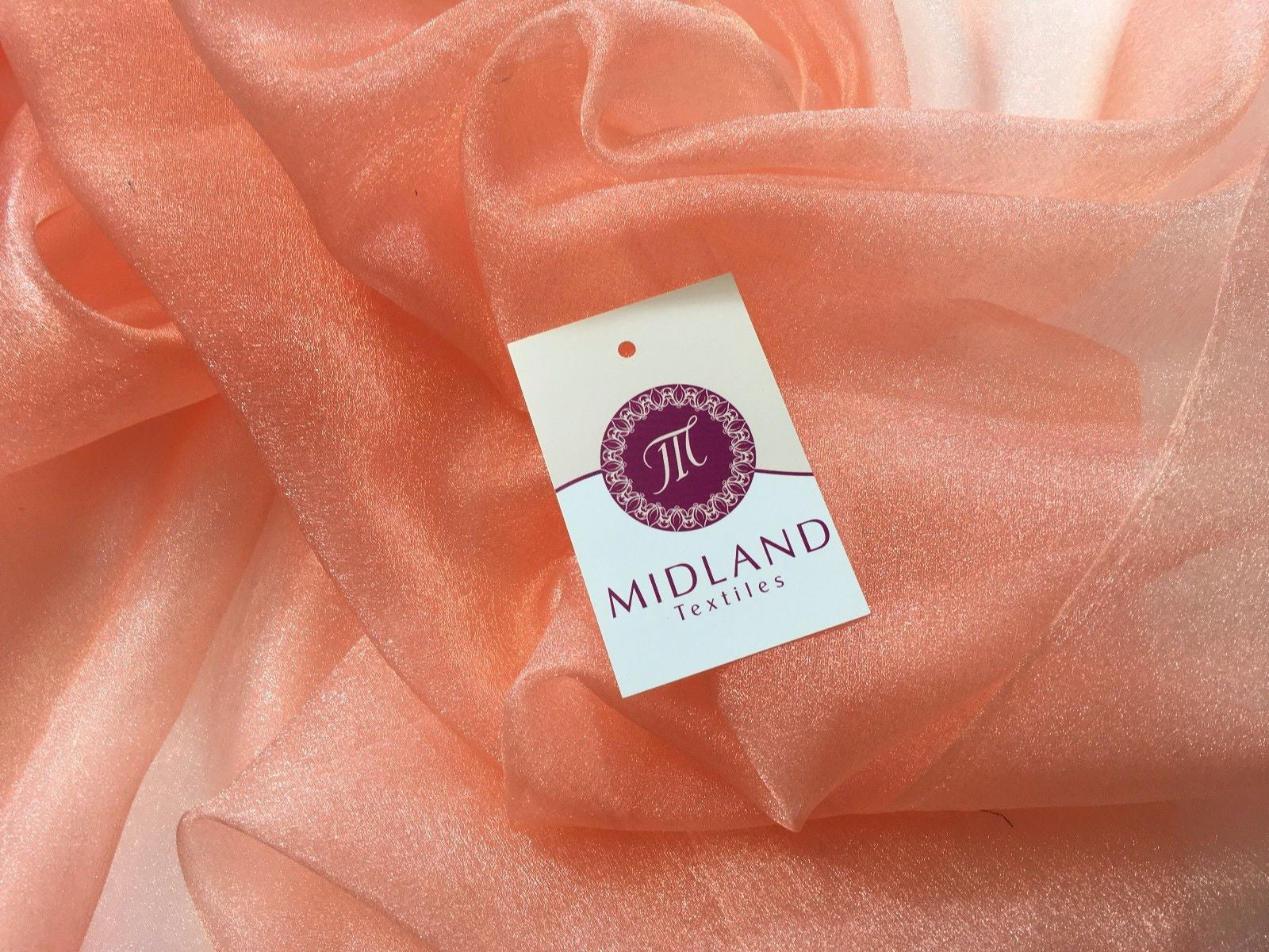 CRYSTAL ORGANZA WEDDING BRIDAL DANCE VEIL DRESS FABRIC MATERIAL 45" WIDE M111 - Image 204