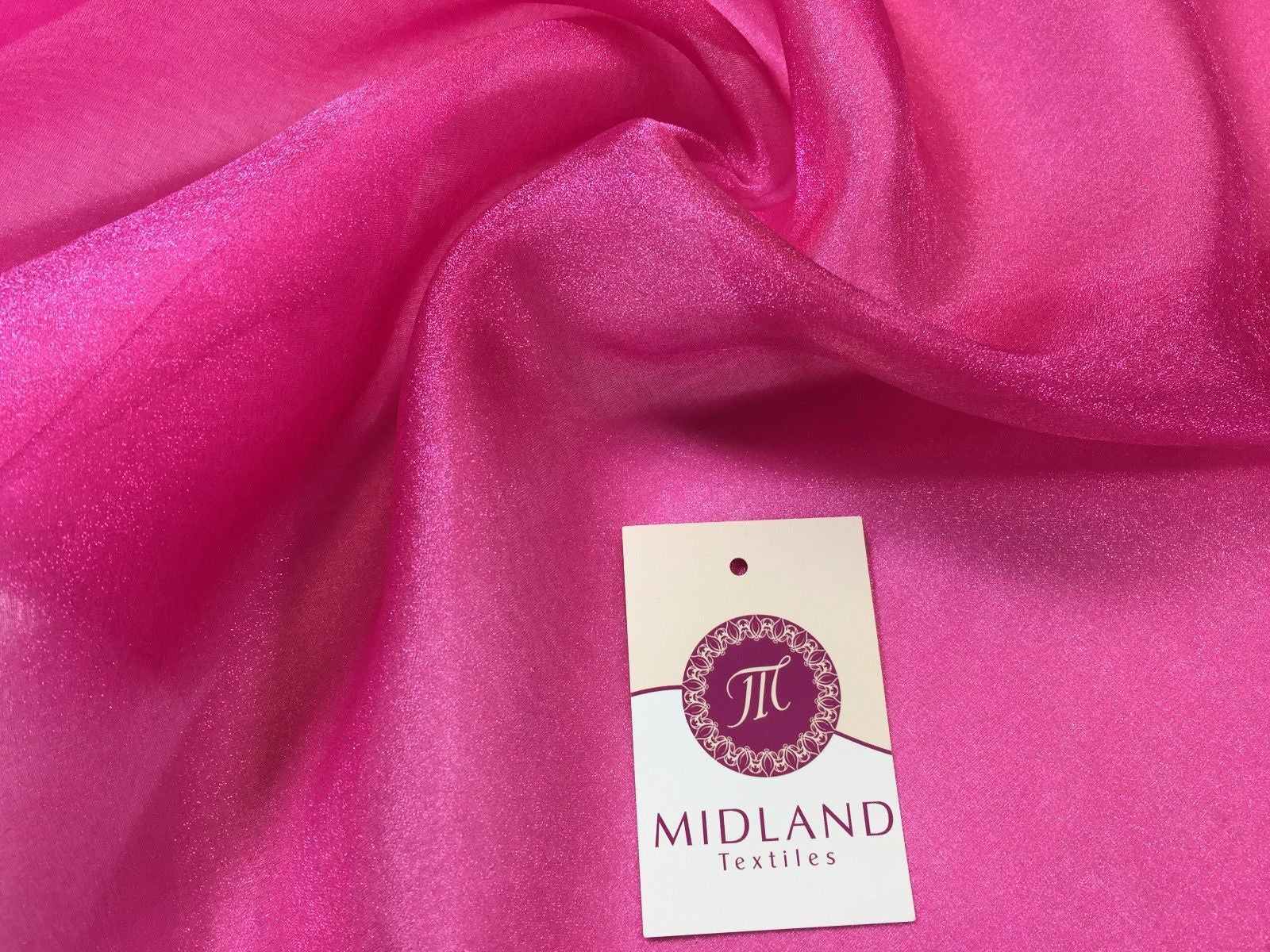 CRYSTAL ORGANZA WEDDING BRIDAL DANCE VEIL DRESS FABRIC MATERIAL 45" WIDE M111 - Image 223