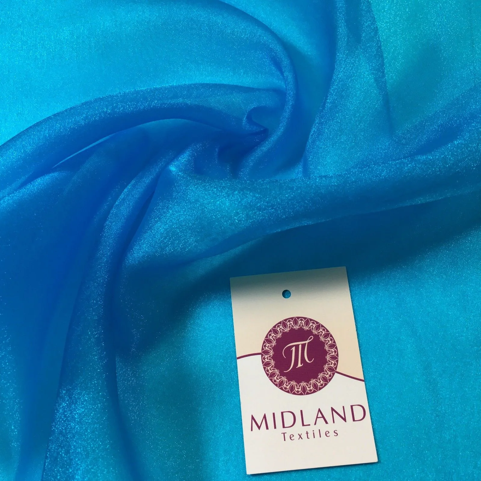 CRYSTAL ORGANZA WEDDING BRIDAL DANCE VEIL DRESS FABRIC MATERIAL 45" WIDE M111 - Image 250