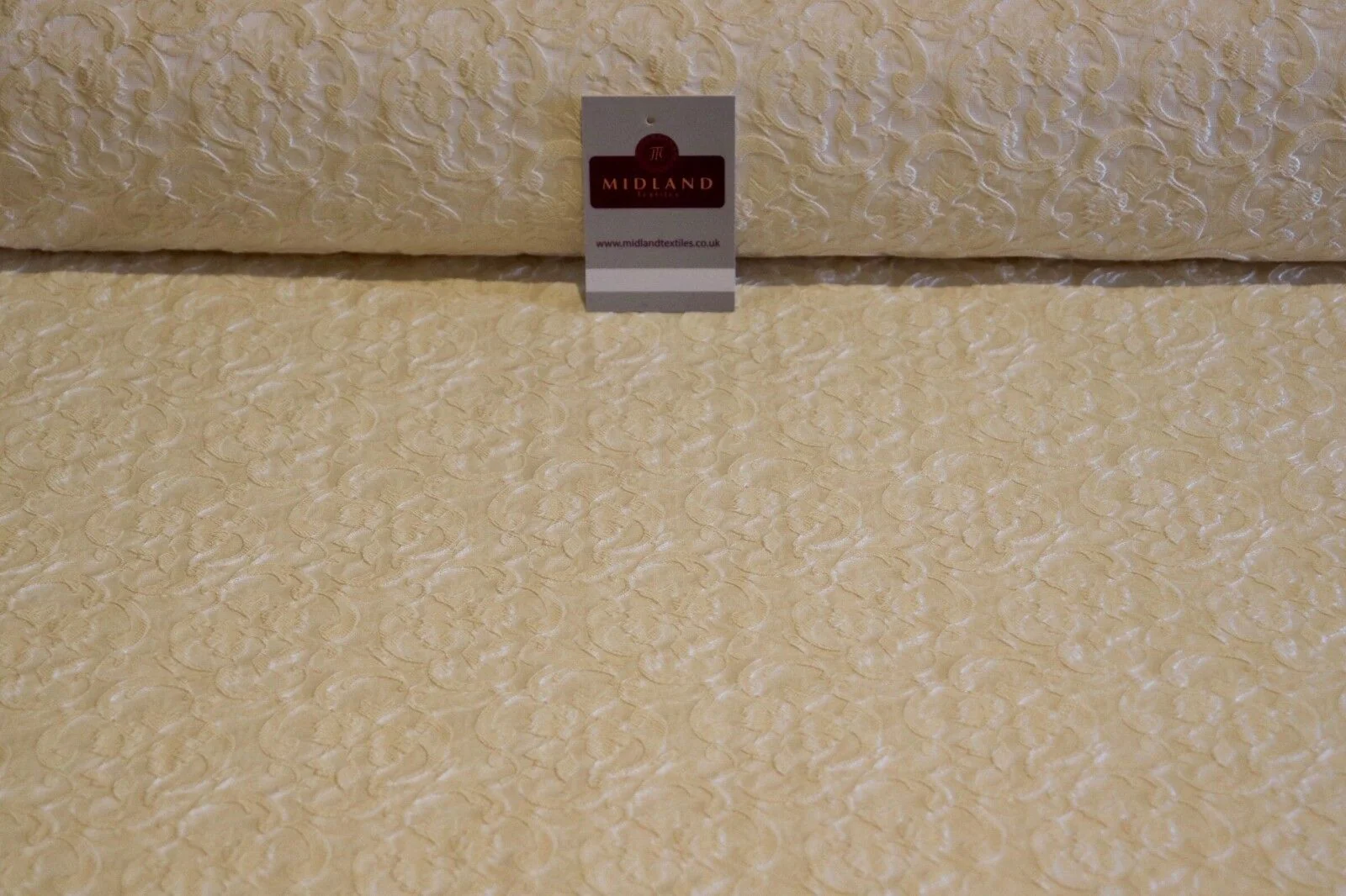 Floral Jacquard Bridal Brocade 64" Wide Fabric Mtex MA841 - Image 15