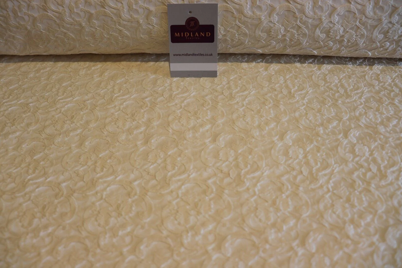 Floral Jacquard Bridal Brocade 64" Wide Fabric Mtex MA841 - Image 19