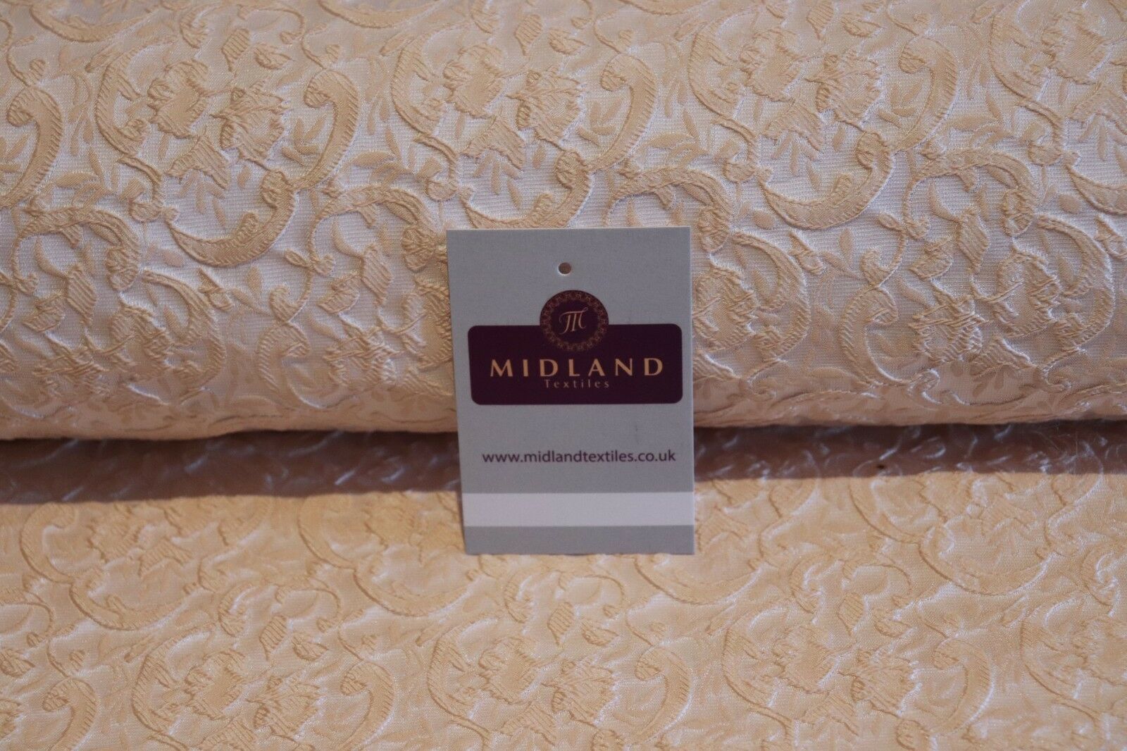 Floral Jacquard Bridal Brocade 64" Wide Fabric Mtex MA841 - Image 21