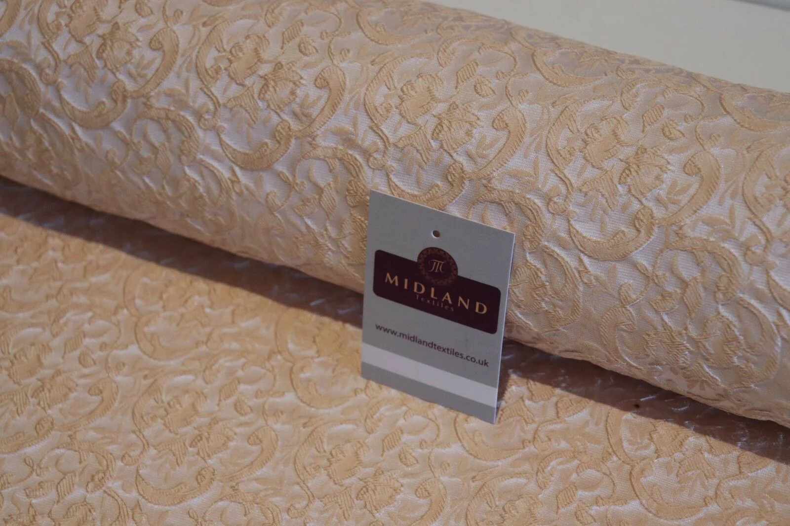 Floral Jacquard Bridal Brocade 64" Wide Fabric Mtex MA841 - Image 23