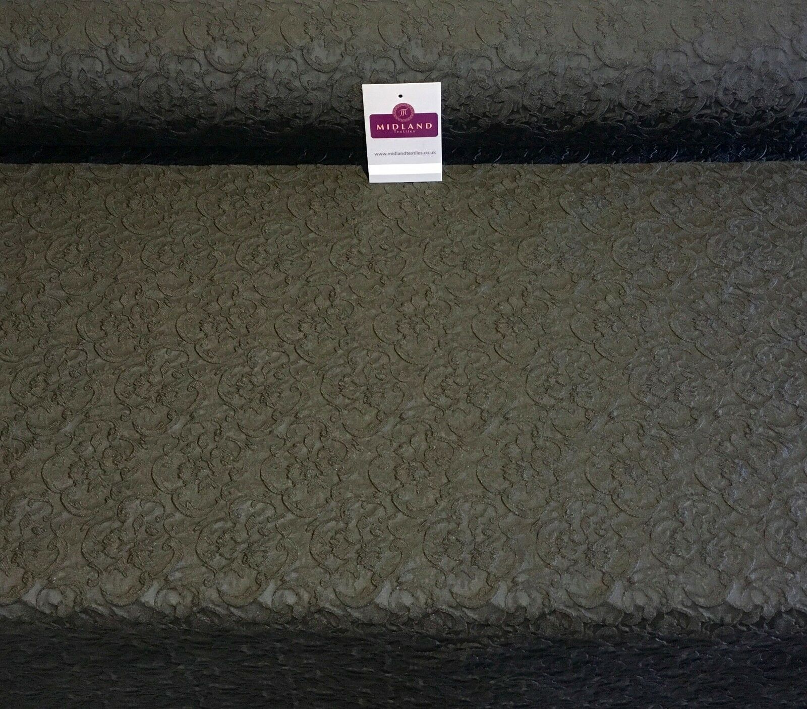 Floral Jacquard Bridal Brocade 64" Wide Fabric Mtex MA841 - Image 3