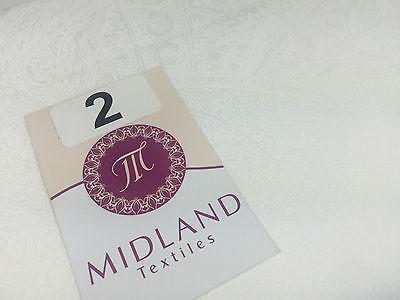 Floral Paisley Pastel white lacquer Print Fabric 100% Cotton 44" Wide  M527 Mtex - Image 10