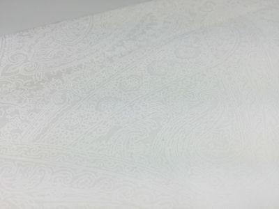 Floral Paisley Pastel white lacquer Print Fabric 100% Cotton 44" Wide  M527 Mtex - Image 12