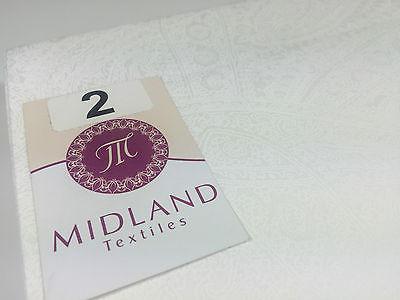 Floral Paisley Pastel white lacquer Print Fabric 100% Cotton 44" Wide  M527 Mtex - Image 13