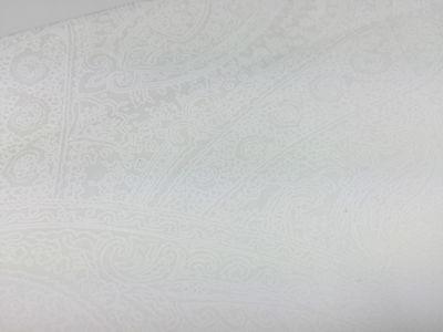 Floral Paisley Pastel white lacquer Print Fabric 100% Cotton 44" Wide  M527 Mtex - Image 15