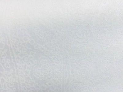 Floral Paisley Pastel white lacquer Print Fabric 100% Cotton 44" Wide  M527 Mtex - Image 3