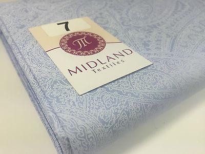 Floral Paisley Pastel white lacquer Print Fabric 100% Cotton 44" Wide  M527 Mtex - Image 38