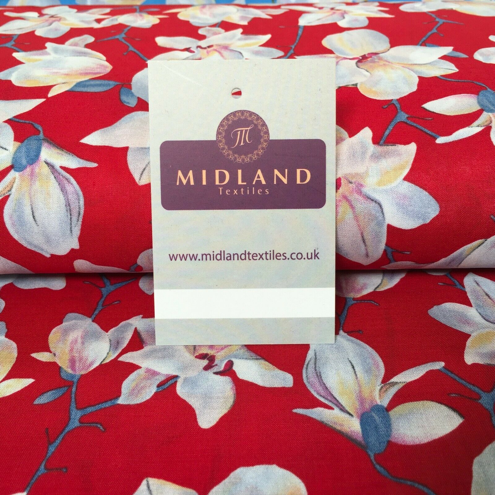 Floral Printed Cotton Lawn Dress Fabric 150cm MK1237 Mtex - Image 24