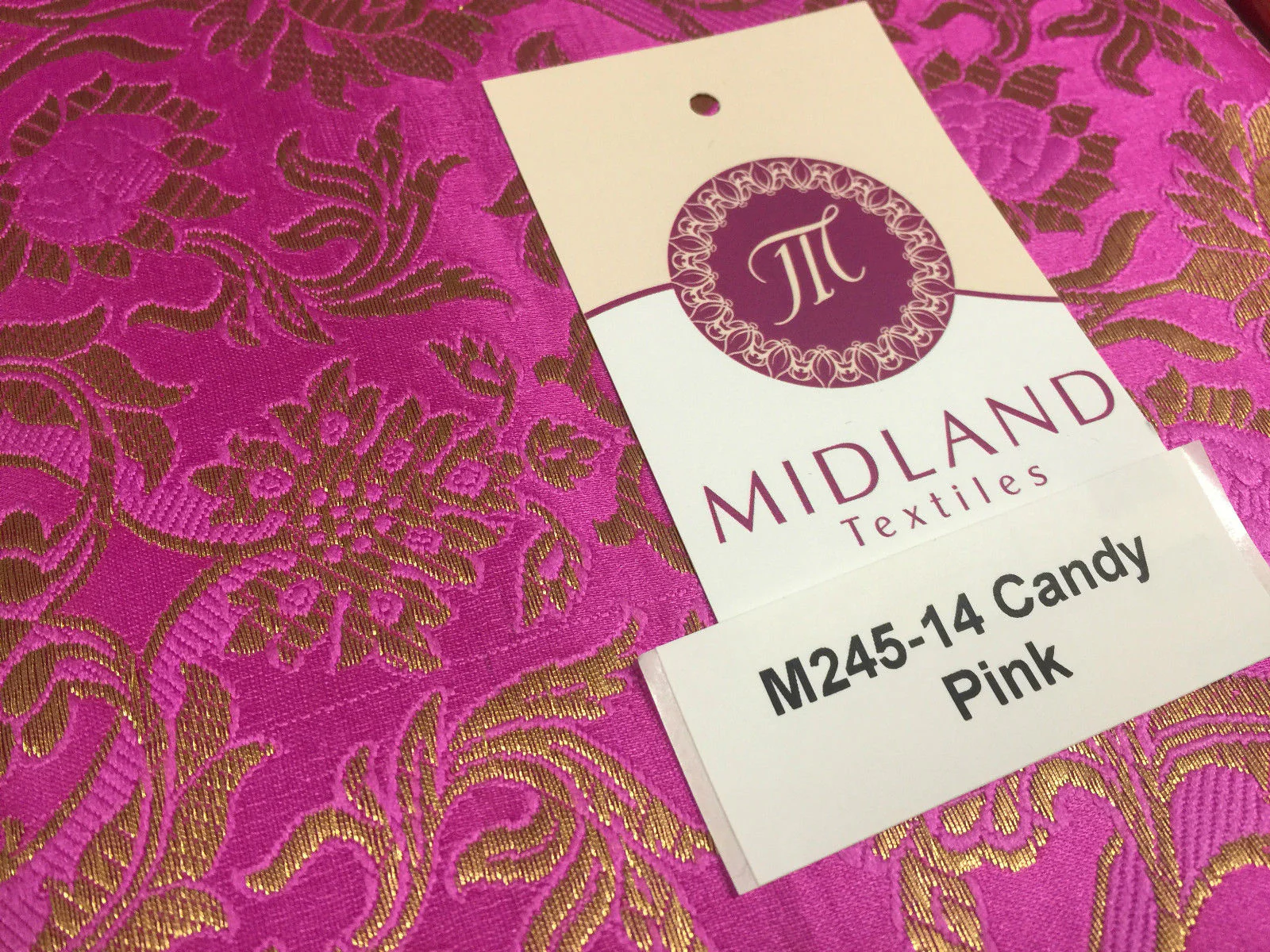 Indian Banarsi Gold Floral Faux Silk Brocade 43" Wide M245 Mtex - Image 44