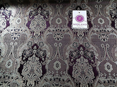 Indian Banarsi Gold Metallic Ornamental floral brocade fabric M373 Mtex 40" wide - Image 80