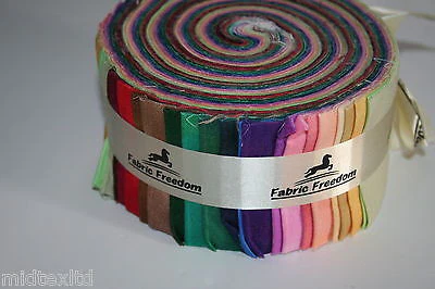 Jelly Rolls 40 strippers 100% cotton 2.5" Width by 42" length M550 Mtex - Image 17