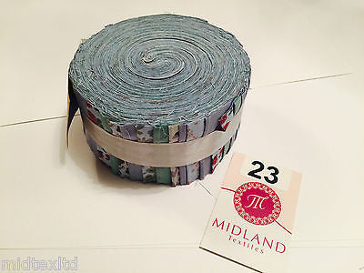 Jelly Rolls 40 strippers 100% cotton 2.5" Width by 42" length M550 Mtex - Image 33