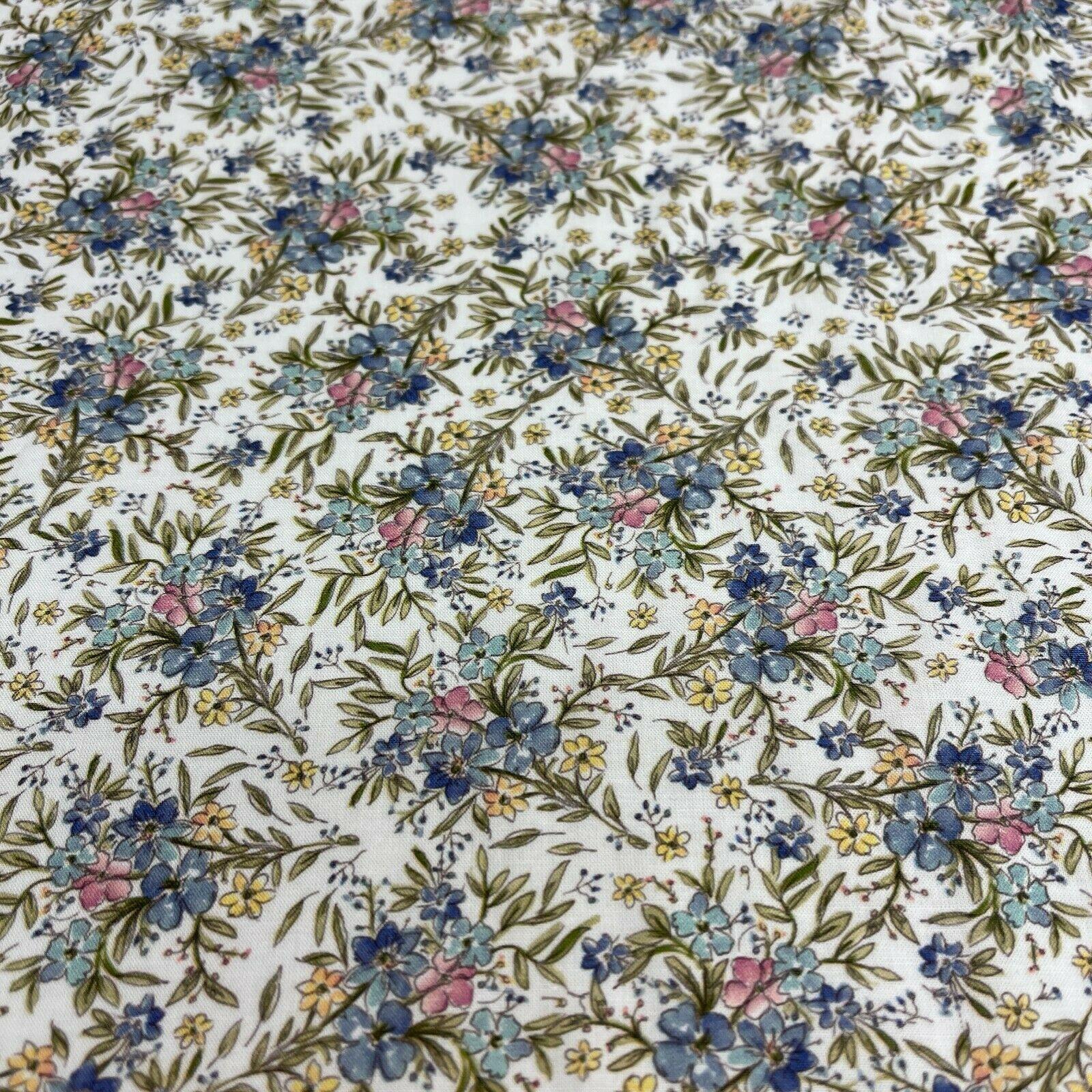 Korean Printed 100% Cotton Lawn Floral Abstract Dress Fabric M1576 Mtex - Image 18