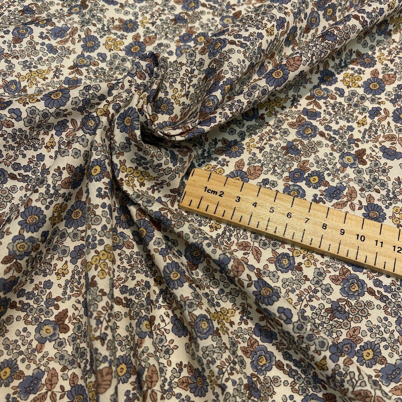 Korean Printed 100% Cotton Lawn Floral Abstract Dress Fabric M1576 Mtex - Image 44