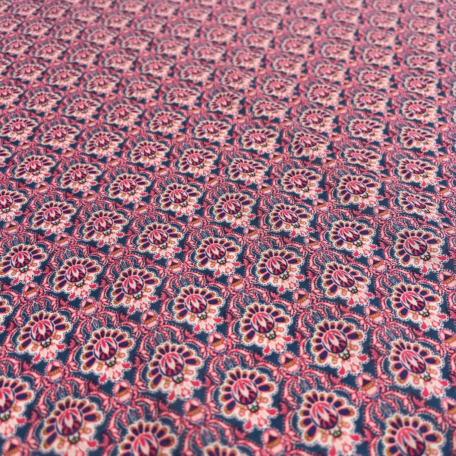 Korean Printed 100% Cotton Lawn Floral Abstract Dress Fabric M1576 Mtex - Image 56