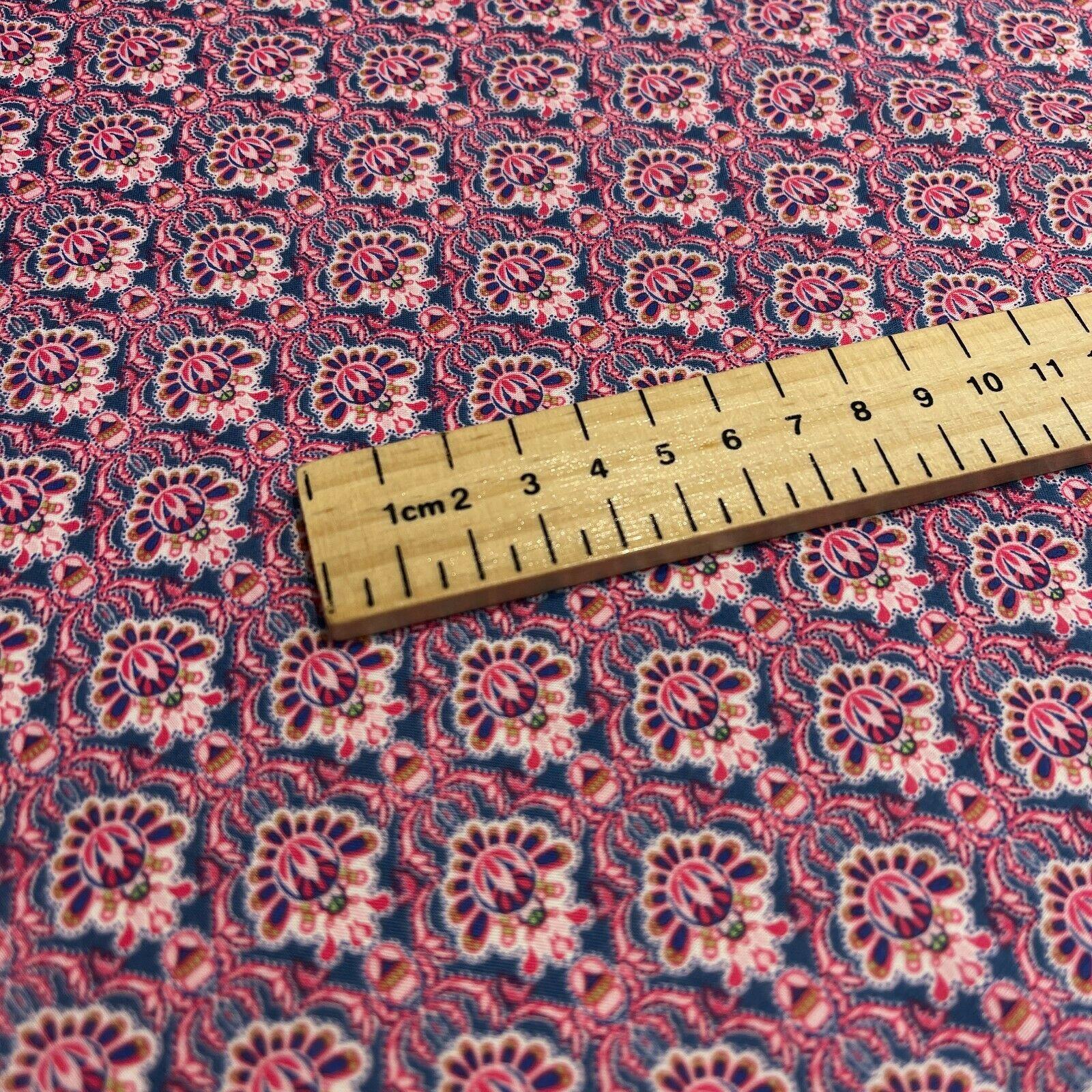 Korean Printed 100% Cotton Lawn Floral Abstract Dress Fabric M1576 Mtex - Image 58