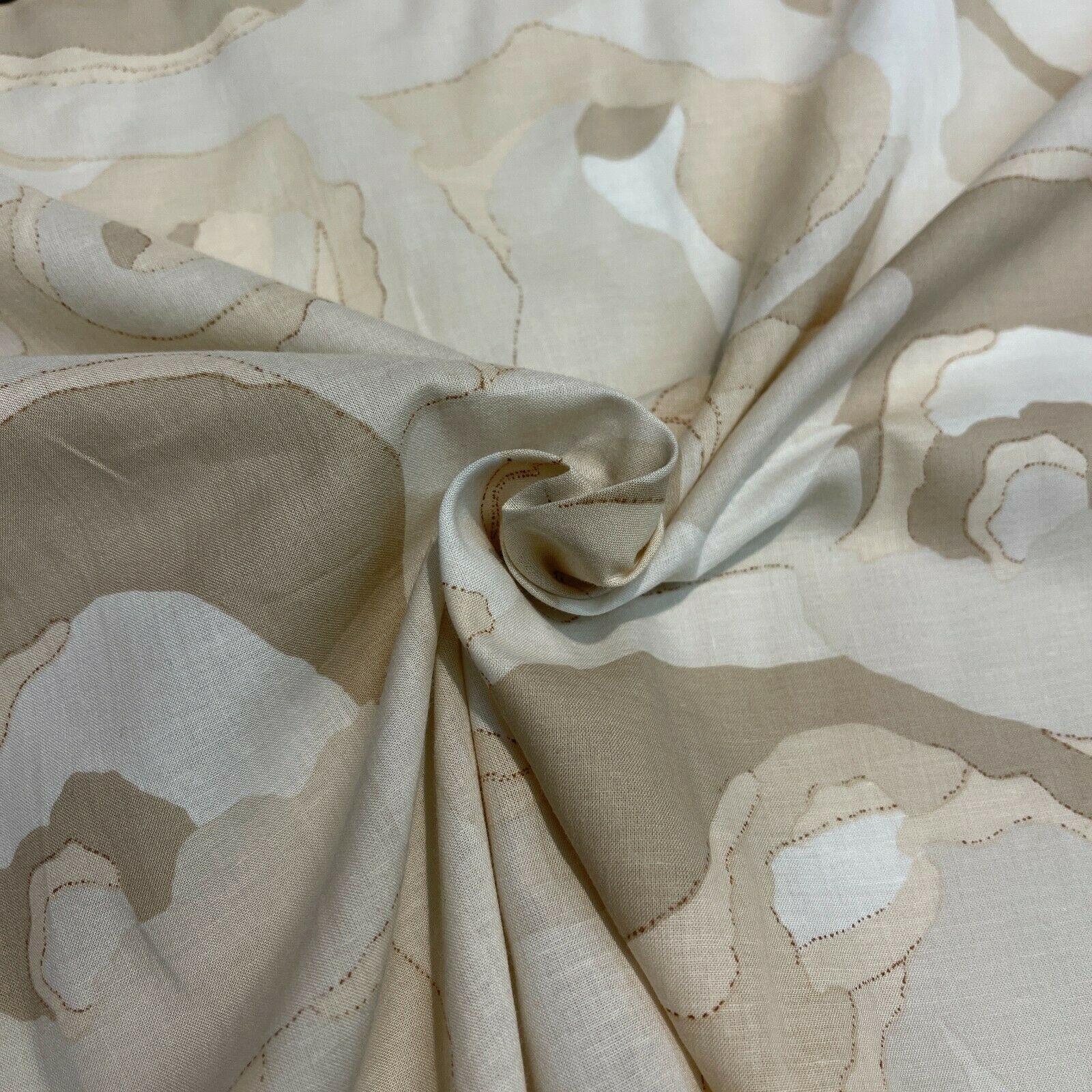 Korean Printed 100% Cotton Lawn Floral Abstract Dress Fabric M1576 Mtex - Image 67