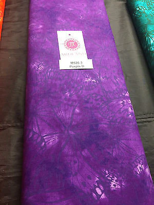 Large Butterfly Melody Print 100% Cotton Fabric 44" M526 - Image 13