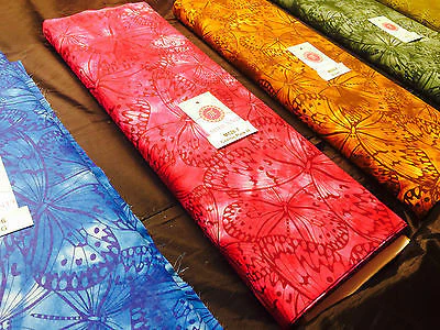 Large Butterfly Melody Print 100% Cotton Fabric 44" M526 - Image 4