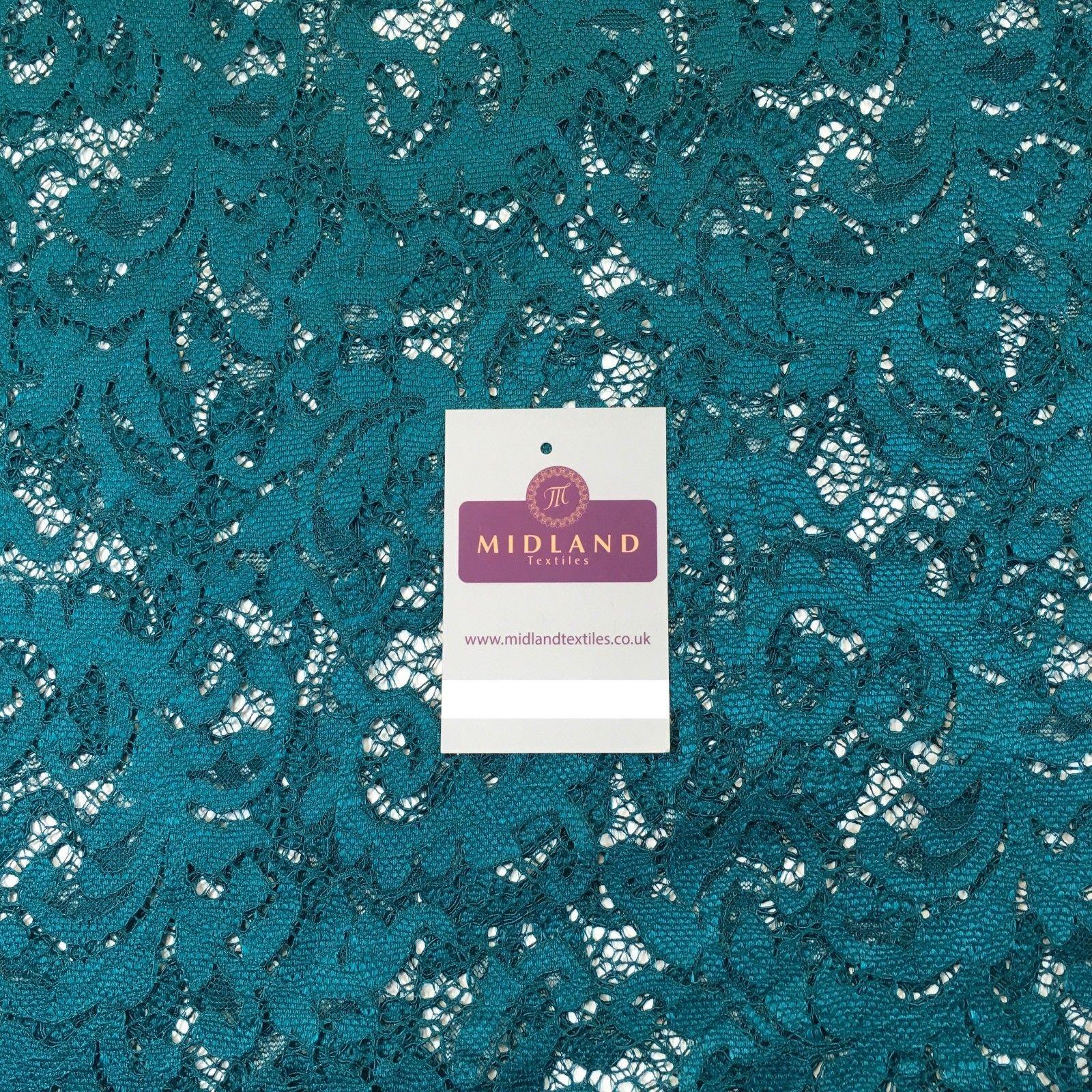 Elegant Soft Corded Raschel Lace - 58" Bridal & Lingerie Fabric M770 - Image 22