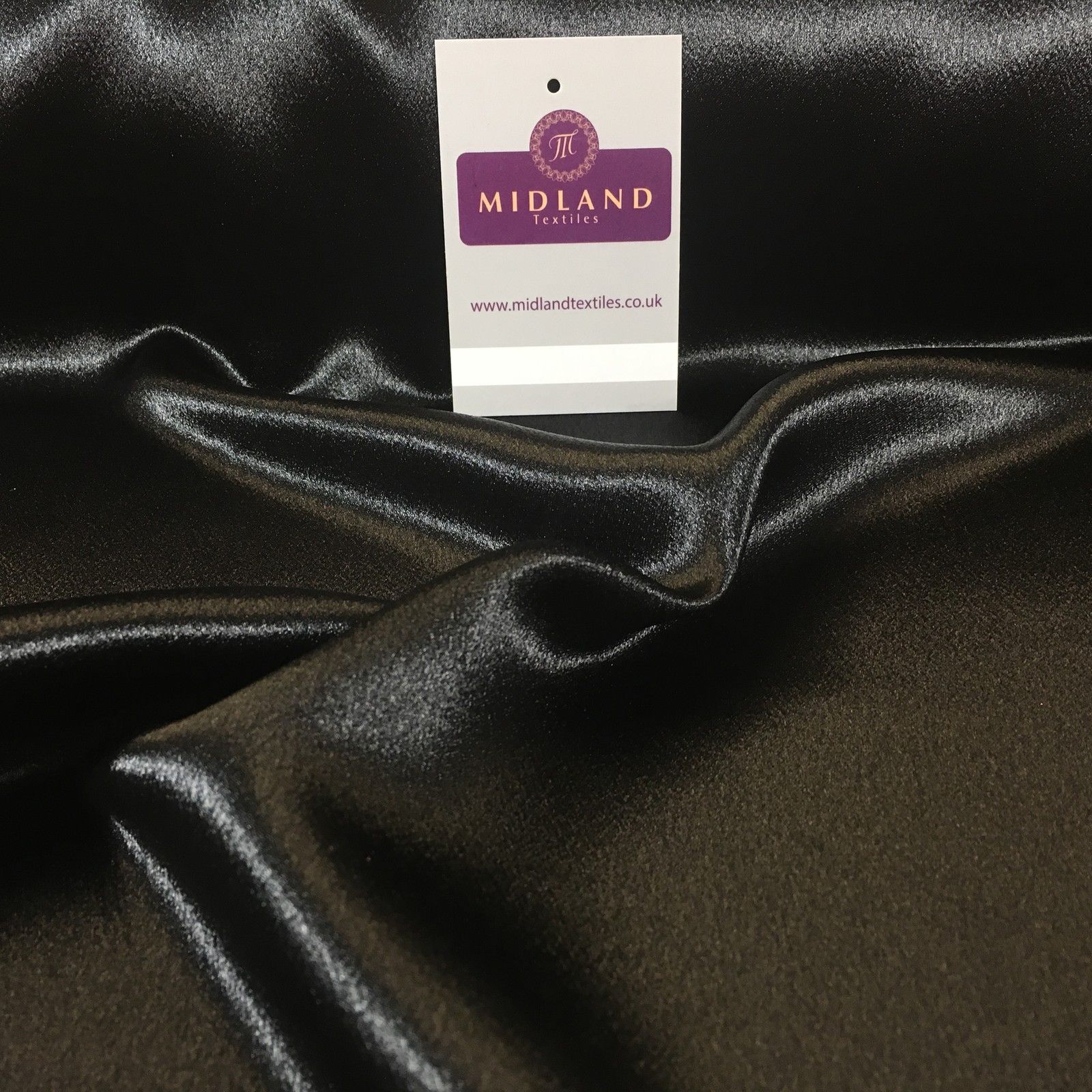 Luxury Silky Crepe Back Satin- Dress Wedding Prom Bridal 45"  M686 Mtex - Image 3