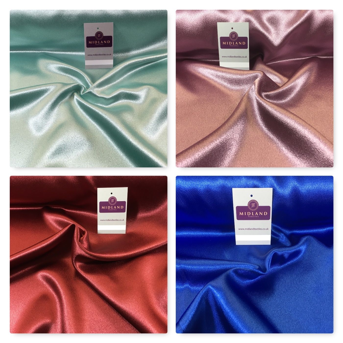 Luxury Silky Crepe Back Satin- Dress Wedding Prom Bridal 45"  M686 Mtex - Image 39