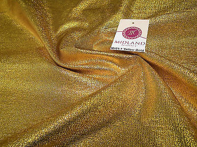 Metallic Shiny Tissue Lame Craft and Dress Fabric 55" wide M101 Mtex - Image 21